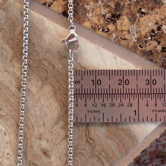 Rare & Retired David Yurman Waverly Drop Chalcedony Pendant w/Chain - 14K/925 - Picture 5 of 10